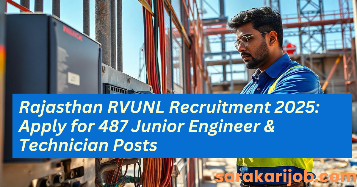 Rajasthan RVUNL Recruitment 2025: Apply for 487 Vacancies Coming Soon